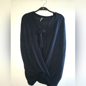 Anthropologie Rambuteau Surplice Wrap Knit Sweater